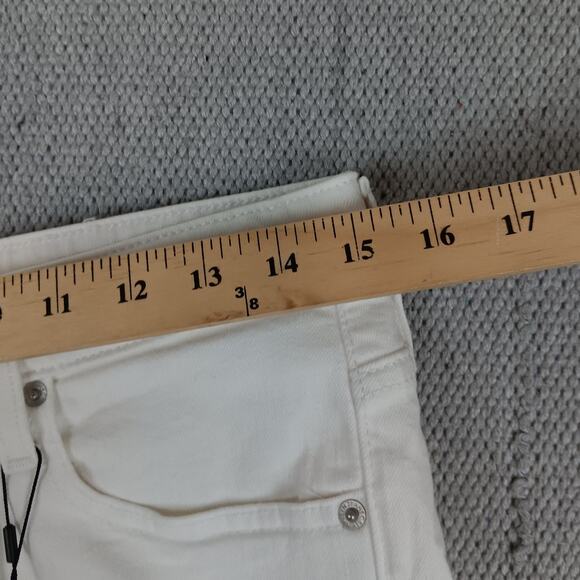 Calvin Klein Jeans Womens 29X30 Miami White Mid Rise Skinny Casual Beach - Picture 12 of 15
